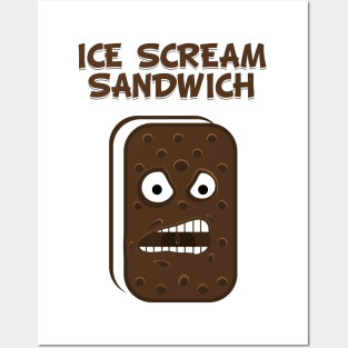 Ice Scream Sandwich Posters and Art